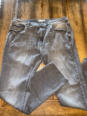 Warp + Weft Men's Tokyo Skinny Grey Denim Jeans
